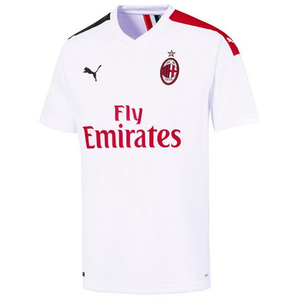 Trikot AC Milan Auswarts 2019-20 Weiß Fussballtrikots Günstig